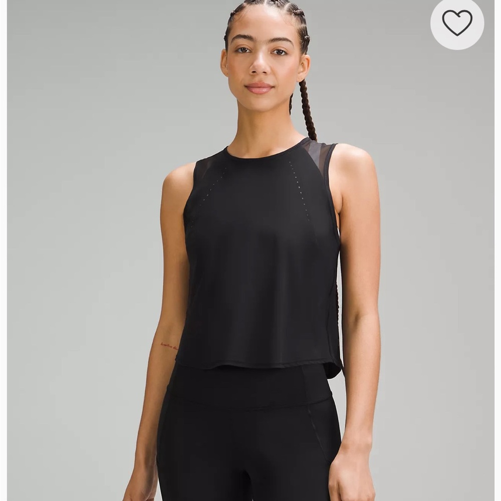Lululemon Sculpt Cropped Tank